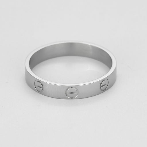 Bague 58 Cartier Bague Love Platine. Petit Modèle 58 Facettes 58FC28