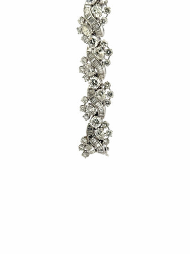 Bracelet Bracelet haute joaillerie en platine , or et diamants 58 Facettes
