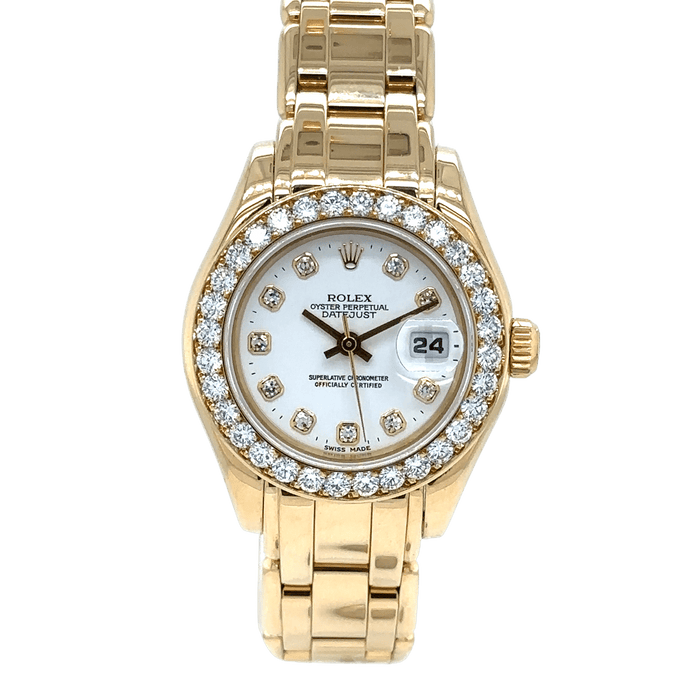 Montre ROLEX - Montre lady datejust pearlmaster 58 Facettes 1.00000161/1