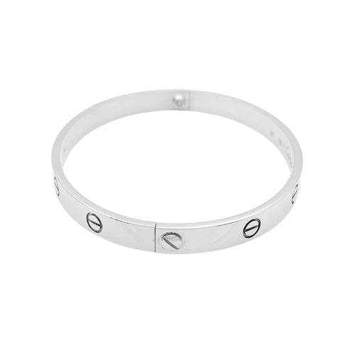 Bracelet Bracelet Cartier, "Love", or blanc. 58 Facettes 34766