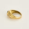 Bague 53 1/2 Bague or jaune, serti saphir et diamants 58 Facettes 238