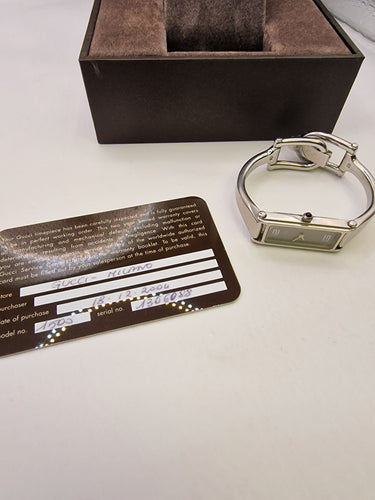 Montre Gucci - Montre Acier Mouvement Quartz 58 Facettes