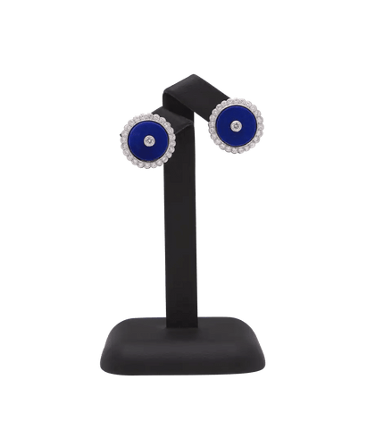 Boucles d'oreilles Boucles d'oreilles Or blanc 18K Diamant 58 Facettes BO220033/PHOTO/BLANCAZUR