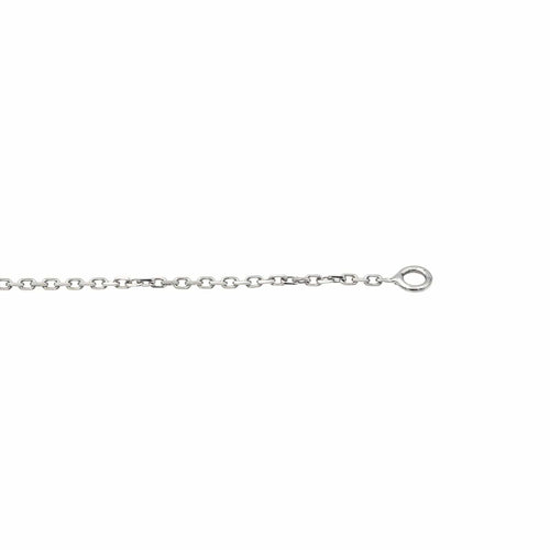 Collier Collier  Or blanc Diamant 58 Facettes 4199346CN