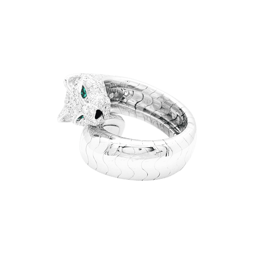 Bague 54 Bague CARTIER, "Lakarda", or blanc, diamants. 58 Facettes 34621