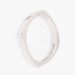 Bague 58.5 MAUBOUSSIN -  bague bandeau en or blanc 58 Facettes