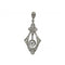 Pendentif Pendentif - Or, platine et diamants 58 Facettes 250158R