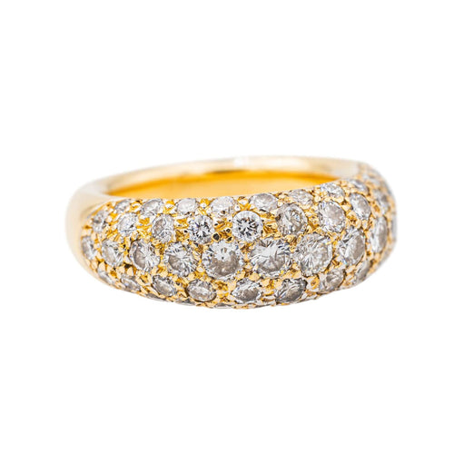 Bague 55 Bague Cocktail Or jaune Diamant 58 Facettes 3308096CN