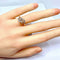 Bague 51 Bague toi et moi or et diamants, vers 1900 58 Facettes AB384