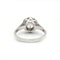 Bague 55 Solitaire - Or blanc et diamant 58 Facettes 1159