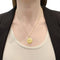 Pendentif Médaille Art Nouveau Prosper d'Epinay de Briort, or jaune. 58 Facettes 35272