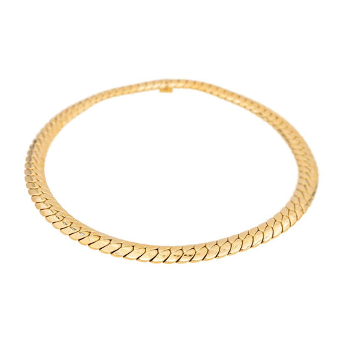 Gay Frères Collier Maille Anglaise  Or jaune