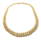 Collier Collier maille américaine en or jaune 58 Facettes