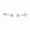 Boucles d'oreilles Boucles d'oreilles Puces Or blanc Diamant 58 Facettes 4183092CN