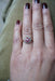 Bague 52.5 Bague rosace Art Déco 2 ors, diamants et rubis synthétiques 58 Facettes