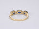 Bague Bague en or avec diamants et saphir 58 Facettes 2123
