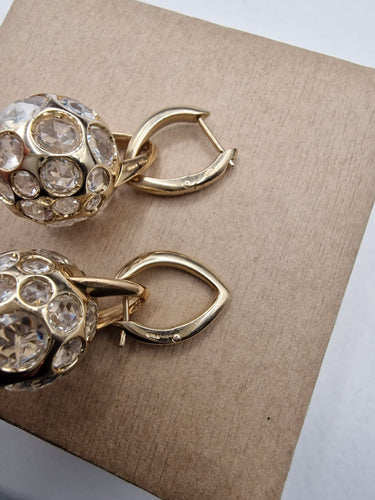 Boucles d'oreilles Pomellato - Boucles d’oreilles Harem en or jaune 18k et cristal de roche 58 Facettes