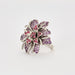 bague 53 MATY - Bague fleur 58 Facettes 240253