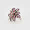 Bague 53 MATY - Bague fleur 58 Facettes 240253