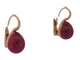 Boucles d'oreilles boucles d'oreilles POMELLATO dormeuses rouge passion rubis et or rose 58 Facettes 269158