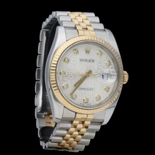 Montre Rolex Montre Date Just 36 58 Facettes MT42533