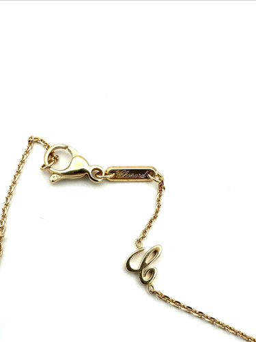 Collier CHOPARD. Collection "World animals collection", collier or rose 18K 58 Facettes