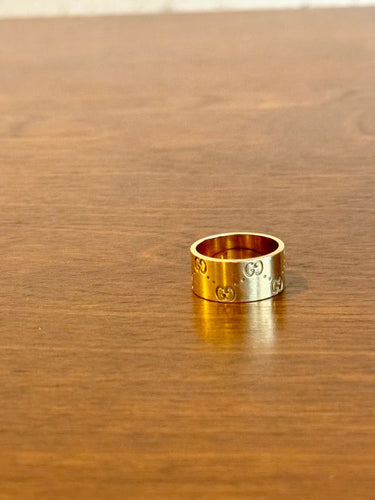 Bague 54 GUCCI - bague Icon or jaune 58 Facettes