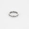 Bague 47 Alliance en or gris et diamants 58 Facettes DRE16062