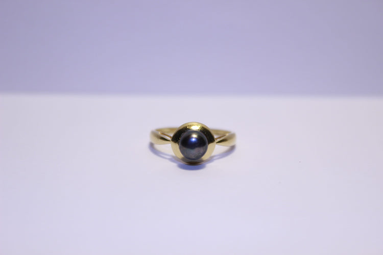 Bague 52 Bague perle de Tahiti 58 Facettes