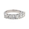 Bague 50 Bague Alliance Or blanc Diamant 58 Facettes 4086045CN