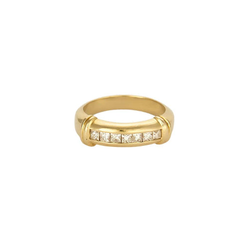 Bague 54 Bague en Or jaune 18k 58 Facettes TOU13462