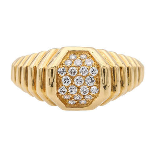 Bague 56 Bague Or jaune Diamant 58 Facettes 1480609CN