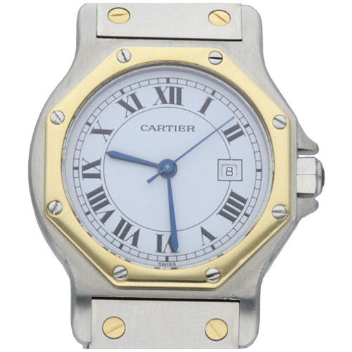 Montre Cartier Montre Santos Octagon 58 Facettes MT42877