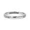 Bague 55 Bague Alliance Or blanc Diamant 58 Facettes 3804915CN