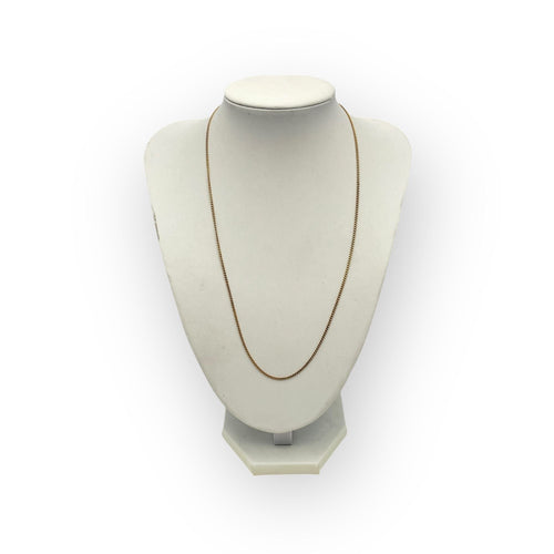 Collier Chaîne maille gourmette or jaune 50 cm 58 Facettes 149056874