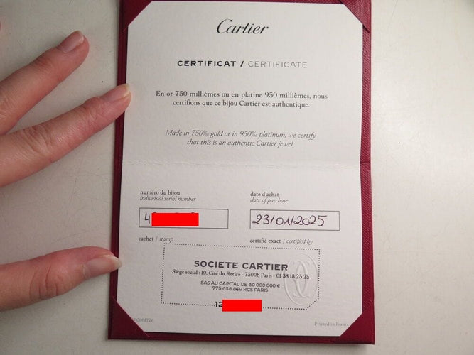 Bracelet bracelet CARTIER ecrou crb6049517 18 or rose 18k en 58 Facettes 268252