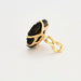 Boucles d'oreilles CHANEL - Boucles d'oreilles Camélia or jaune onyx 58 Facettes 38