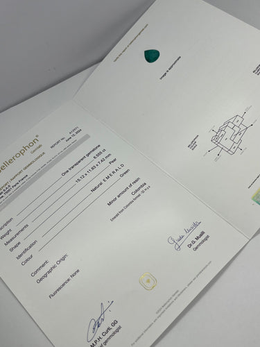 Bague 54 Bague or jaune emeraude de Colombie 6,55 ct et diamants 0,70 ct 58 Facettes 828