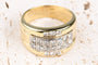 Bague 56 Bague or jaune diamants 58 Facettes BGDCC1156-107