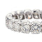 Bague 50 Bague Alliance américaine Or blanc Diamant 58 Facettes 3904856CN