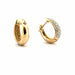 Boucles d'oreilles Boucles d’oreilles or jaune et diamants 58 Facettes