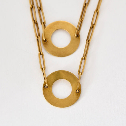 Collier CARTIER - DINH VAN - Rare Sautoir Or Jaune 58 Facettes 58FC1