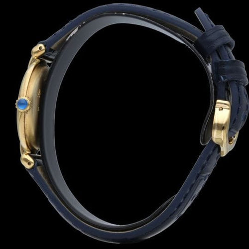 Montre Cartier Montre Colisée Must De Cartier Vermeil 58 Facettes MT44863