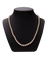 Collier Top Gemme Or jaune 18K Perle crème rosé