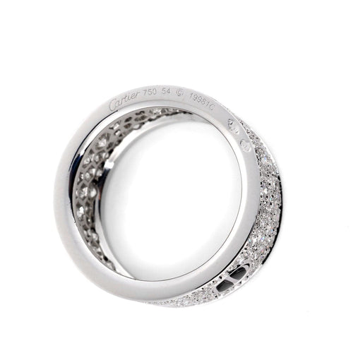 Bague 54 CARTIER - Bague Love or blanc diamants 58 Facettes