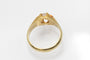 Bague 57 Bague solitaire en or jaune avec diamant taille ancienne de 0,80 ct 58 Facettes 11215