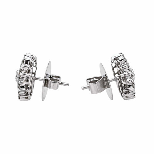 Boucles d'oreilles Boucles d'oreilles Or blanc Diamant 58 Facettes 3970467CN