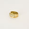 Bague 48 Bague or jaune diamants 58 Facettes LP1234/10