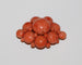 Broche corail Napoléon III