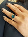 Bague 53 POMELLATO - BAGUE NUDO CLASSIC TOPAZE BLUE LONDON 58 Facettes 085741